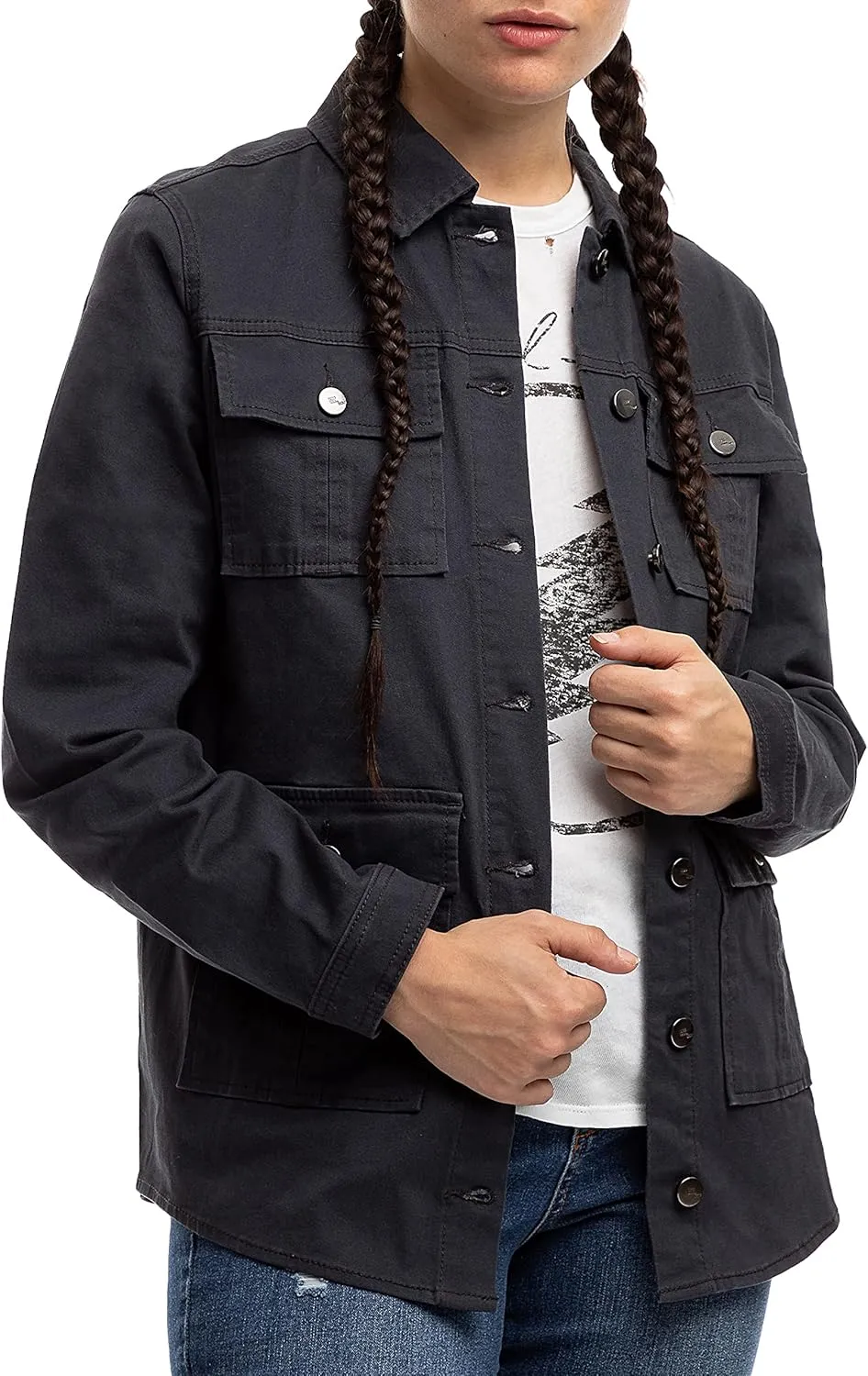 1822 Denim Women's Classic Utility Jacket