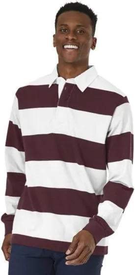 Charles River Apparel Men's Classic Rugby Shirt