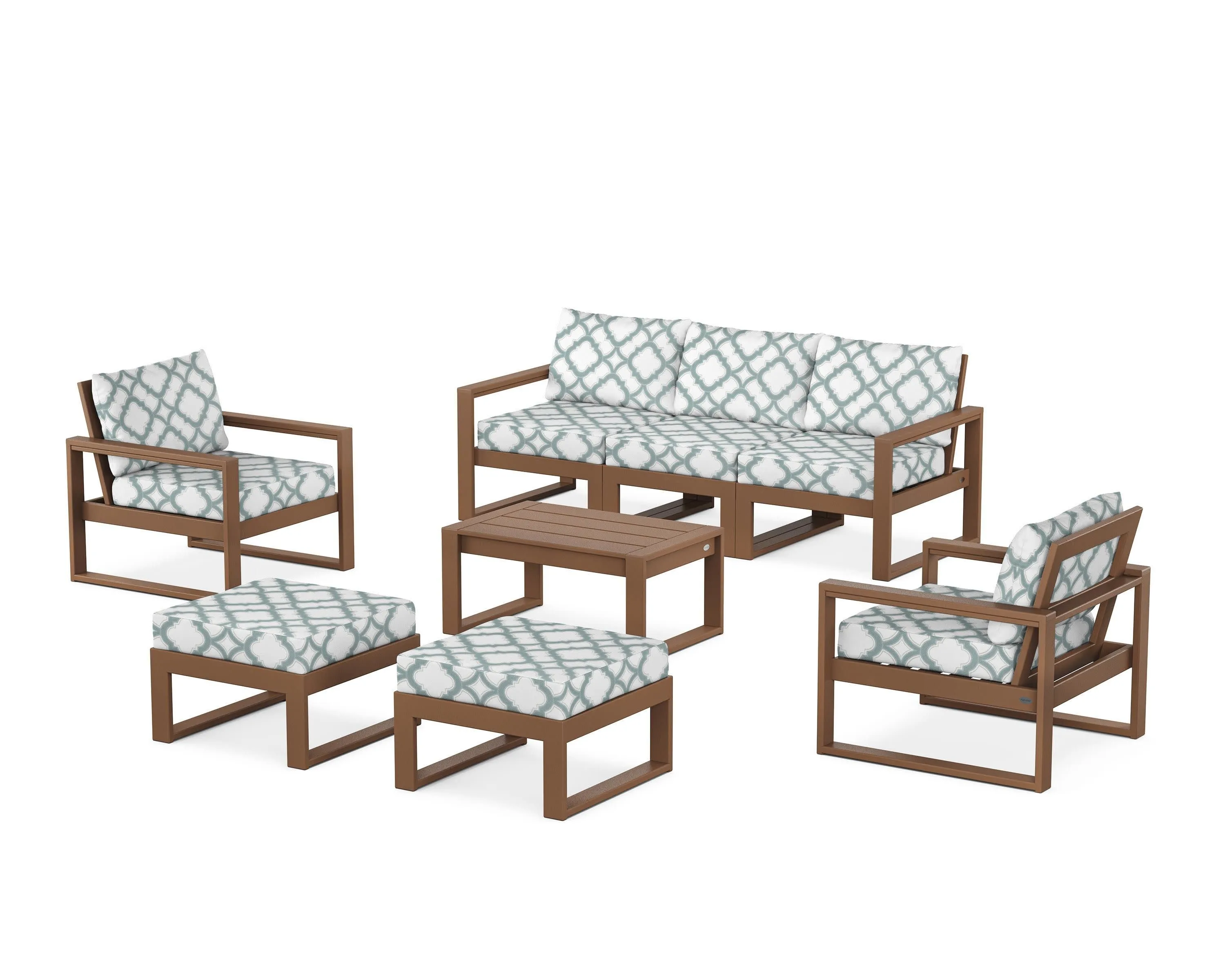 EDGE Sectional 8-Piece Lounge Sofa Set