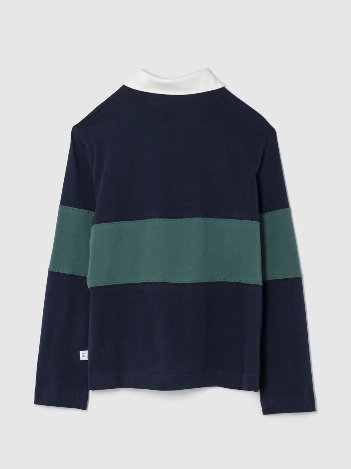 GAP Boys' Long Sleeve Rugby Polo