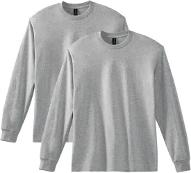 Gildan Youth Ultra Cotton Long Sleeve T-Shirt, Style G2400B, 2-Pack