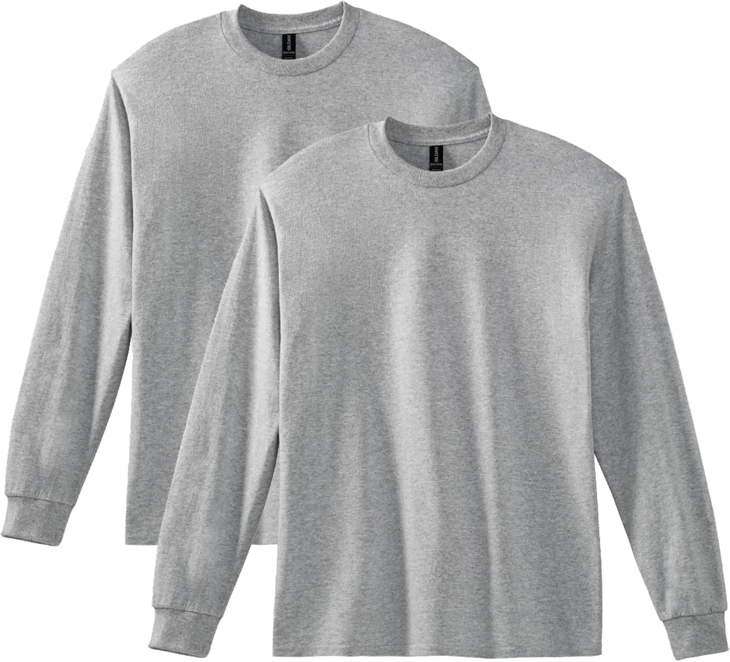 Gildan Youth Ultra Cotton Long Sleeve T-Shirt, Style G2400B, 2-Pack
