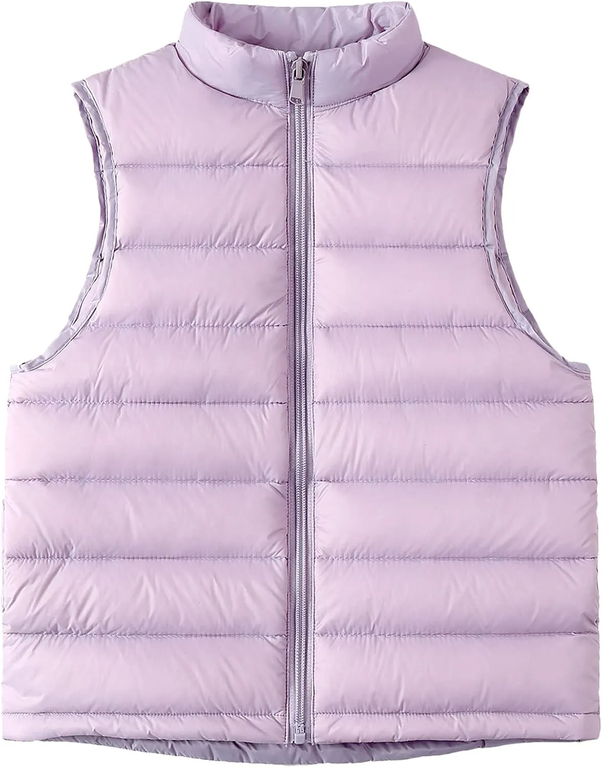 Happy Cherry Down Puffer Vest for Boy Girls Lightweight Water-Resistant Winter Jacket Outwear Kids Fall Sleeveless Coats
