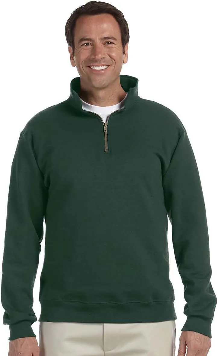 Jerzees 50/50 NuBlend Quarter-Zip Cadet Collar Sweatshirt