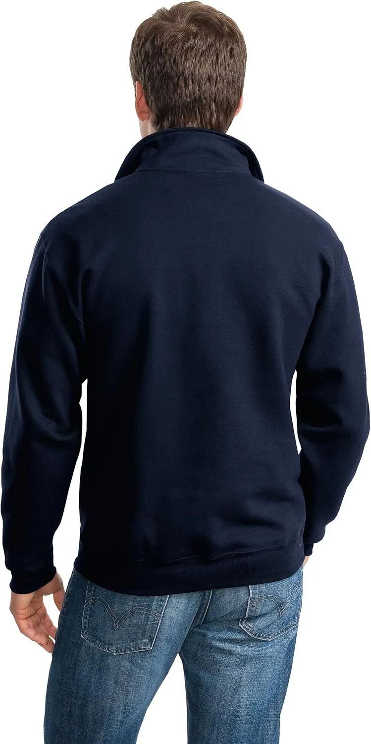 Jerzees 50/50 NuBlend Quarter-Zip Cadet Collar Sweatshirt