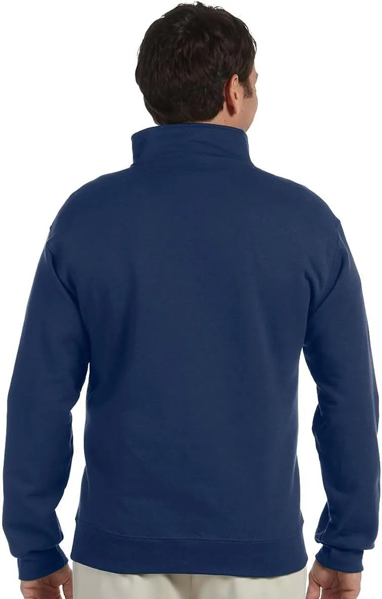 Jerzees 50/50 NuBlend Quarter-Zip Cadet Collar Sweatshirt