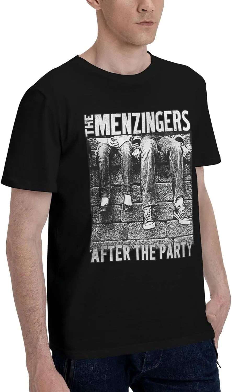 Man's T Shirt Short Sleeve Crewneck Tee Teenager Cool Summer Cotton Shirt