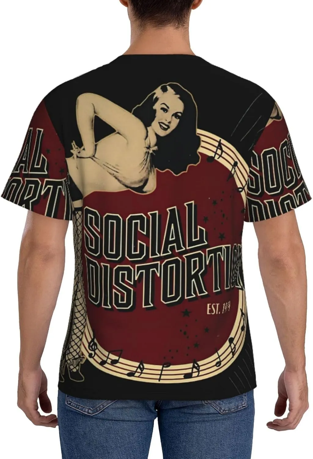 Man's T-Shirts Short Sleeve Crewneck Tee Teenager Cool Summer Cotton Shirt