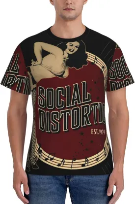 Man's T-Shirts Short Sleeve Crewneck Tee Teenager Cool Summer Cotton Shirt