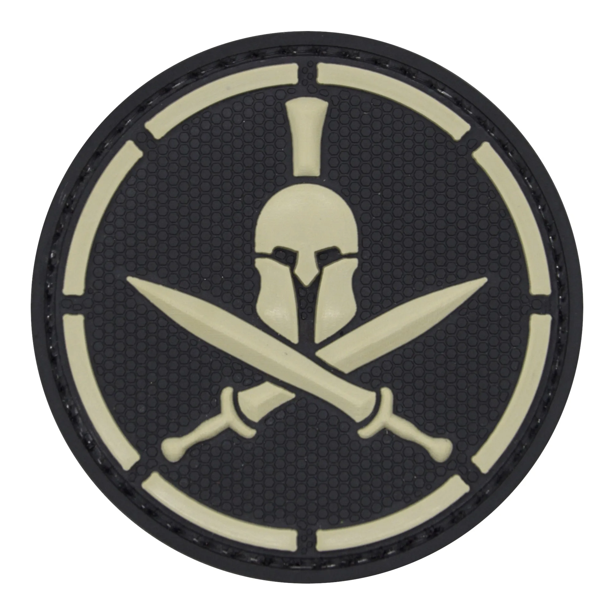 Spartan Swords Patch Black/Gray