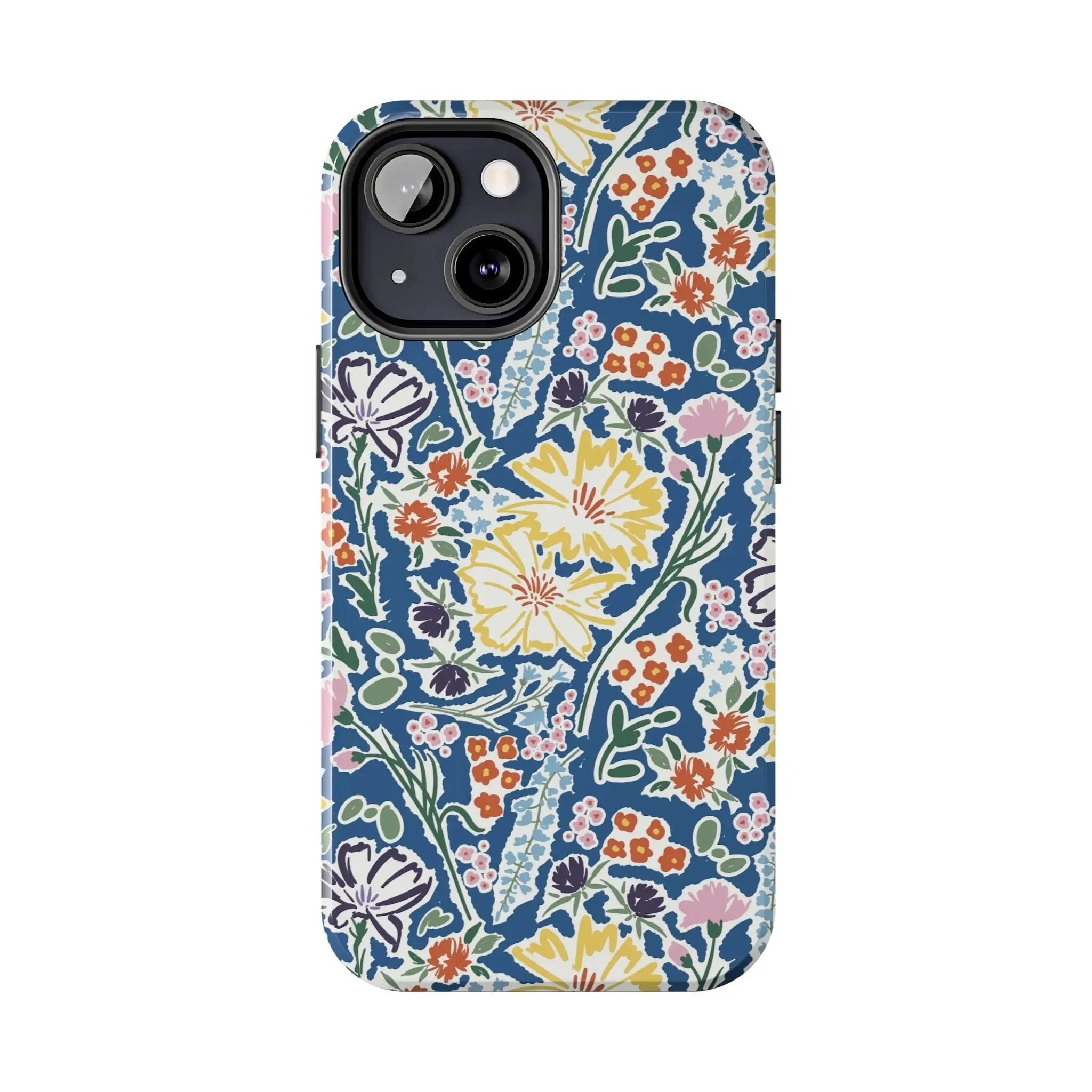 Valley Walks | Navy Flower Case