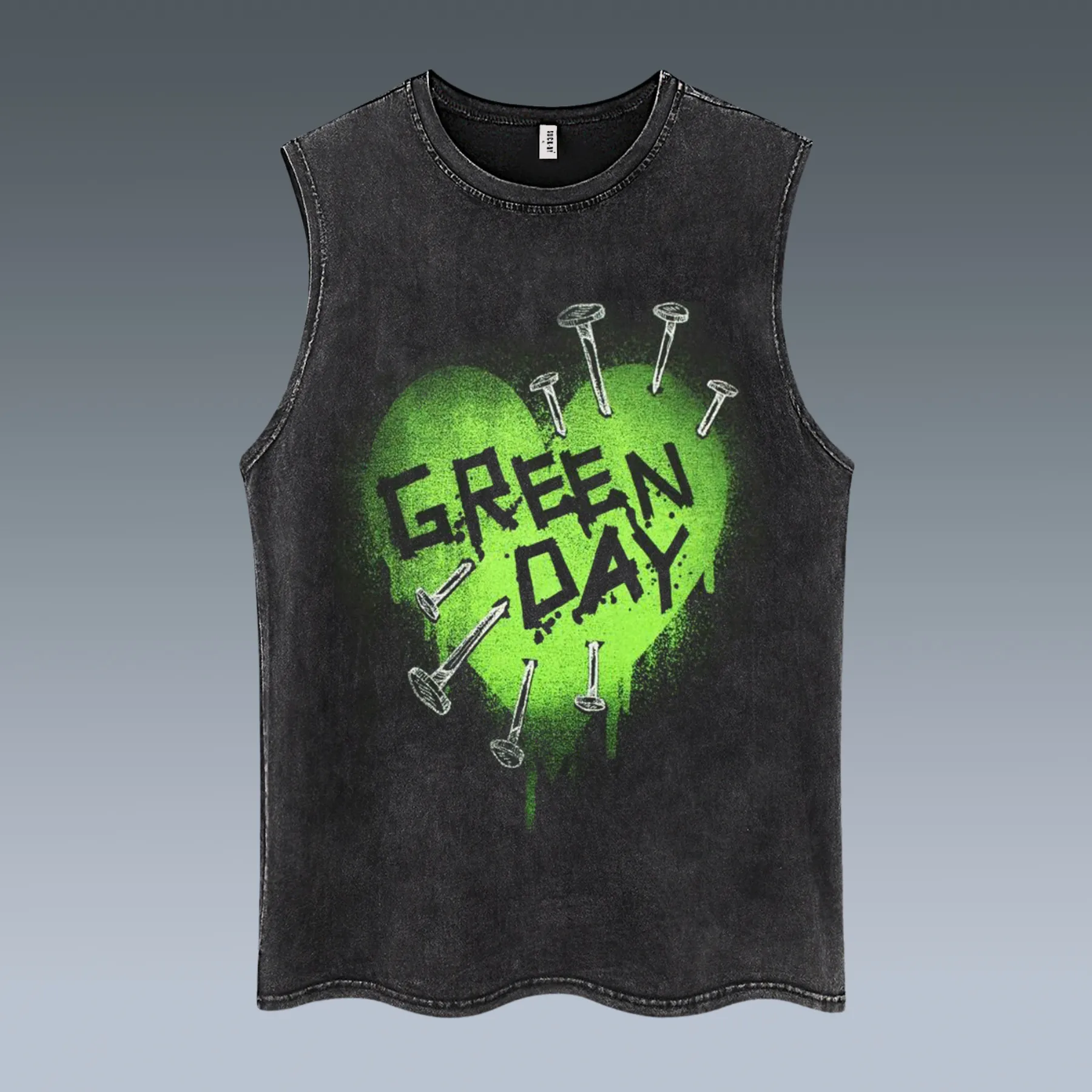 VINTAGE VEST | GREEN DAY